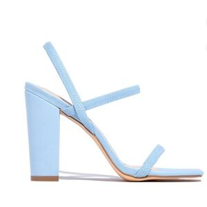 4 inch Blue heels